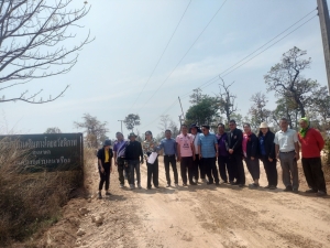 กกต.จังหวัดอุบลราชธานี ลงพื้นที่สำรวจแนวเขตพื้นที่ และร่วมประชุมประชาคมเพื่อรับฟังความคิดเห็น ข้อเสนอแนะ เกี่ยงกับรูปแบบการแบ่งเขตเลือกตั้ง สมาชิกสภาเทศบาลตำบลนาเรือง