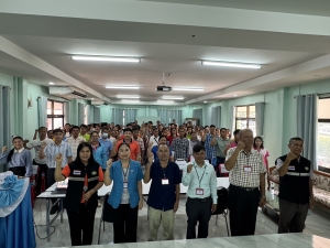โครงการอบรมคณะกรรมการประจำหน่วยเลือกตั้งและเจ้าหน้าที่รักษาความปลอดภัยประจำหน่วยเลือกตั้งสมาชิกสภาเทศบาลตำบลนาเรืองและนายกเทศมนตรีตำบลนาเรือง ปี พ.ศ.2568